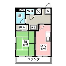 コーポひら野  ｜ 愛知県名古屋市熱田区川並町（賃貸マンション1DK・5階・33.41㎡） その2