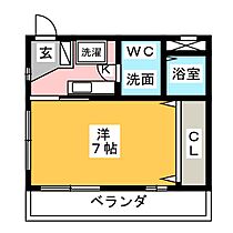 メゾン五月  ｜ 愛知県名古屋市中区伊勢山２丁目（賃貸マンション1K・3階・24.01㎡） その2