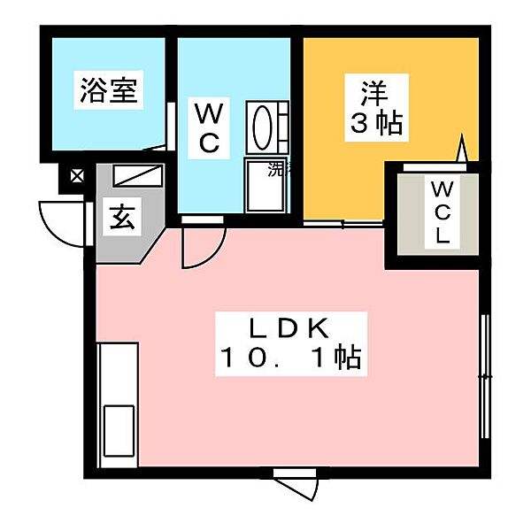 金山ＢＡＳＥ ｜愛知県名古屋市熱田区波寄町(賃貸アパート1LDK・2階・30.81㎡)の写真 その2