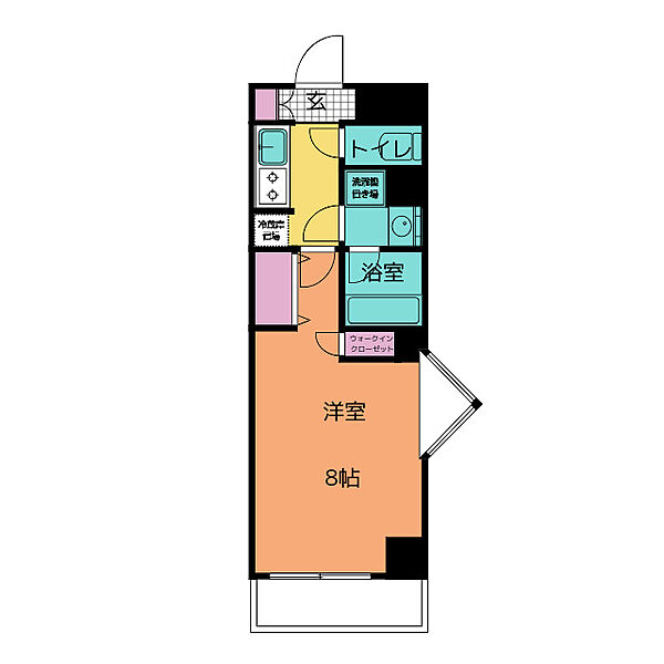 ブランシエスタ金山 907｜愛知県名古屋市中区正木４丁目(賃貸マンション1K・9階・27.03㎡)の写真 その2