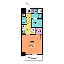 S-RESIDENCE尾頭橋 406 ｜ 愛知県名古屋市中川区尾頭橋３丁目22番12号（賃貸マンション1K・4階・25.02㎡） その2