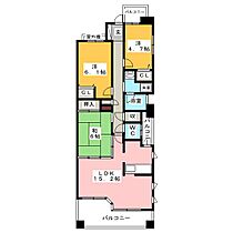 ファミール上前津  ｜ 愛知県名古屋市中区橘１丁目（賃貸マンション3LDK・12階・75.62㎡） その2