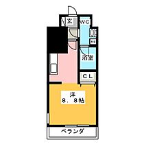 ＷＥＳＴＩＮ上前津  ｜ 愛知県名古屋市中区上前津２丁目（賃貸マンション1R・12階・24.48㎡） その2