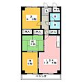 エステートEX-白鳥4階8.8万円