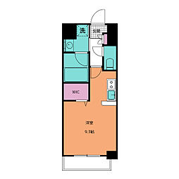 Z・R東別院 ワンルームの間取図画像