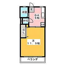 汐路ハイツ  ｜ 愛知県名古屋市瑞穂区汐路町５丁目（賃貸マンション1DK・2階・33.80㎡） その2