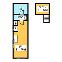 雁道ビル  ｜ 愛知県名古屋市瑞穂区亀城町２丁目（賃貸マンション1R・1階・22.00㎡） その2