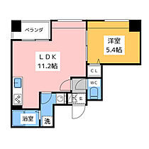 リュミアン堀田テラス 803 ｜ 愛知県名古屋市瑞穂区田光町１丁目24（賃貸マンション1LDK・8階・38.16㎡） その2