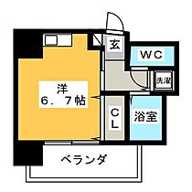 ニューポートマンション  ｜ 愛知県名古屋市瑞穂区新開町（賃貸マンション1R・3階・22.71㎡） その2