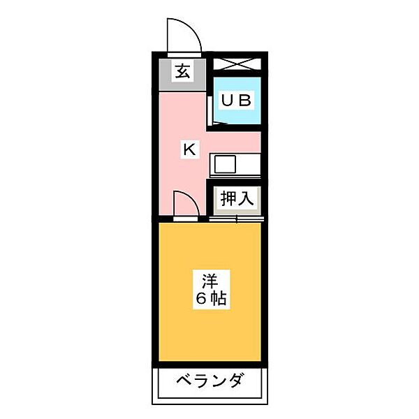 ヴィラ鳥山 ｜愛知県名古屋市南区鳥山町１丁目(賃貸マンション1K・1階・27.00㎡)の写真 その2