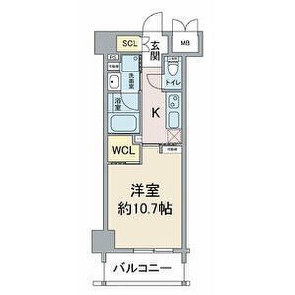 ユニレジデンス瑞穂運動場東 702｜愛知県名古屋市瑞穂区彌富通２丁目(賃貸マンション1K・7階・29.70㎡)の写真 その2