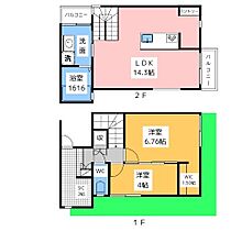 ＨＹＧＧＥ Ｃ ｜ 愛知県名古屋市瑞穂区中根町１丁目45（賃貸テラスハウス2LDK・2階・68.72㎡） その2