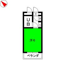 ドール呼続  ｜ 愛知県名古屋市南区呼続１丁目（賃貸マンション1R・4階・15.11㎡） その2