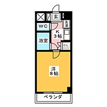 笠寺ハウス  ｜ 愛知県名古屋市南区塩屋町６丁目（賃貸マンション1K・3階・26.63㎡） その2