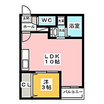 Warren tobeＩ  ｜ 愛知県名古屋市南区戸部町３丁目（賃貸アパート1LDK・1階・30.53㎡） その1