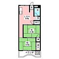 川島シオンハイツ3階5.3万円