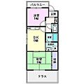 キャッスルミニ松園4階5.8万円
