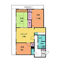 マイルストーン泉  ｜ 愛知県名古屋市東区泉２丁目（賃貸マンション3LDK・6階・77.00㎡） その2