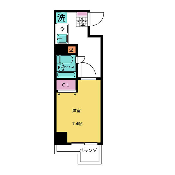 板柳ビル 6Ｅ｜愛知県名古屋市東区東桜１丁目(賃貸マンション1K・6階・23.00㎡)の写真 その2