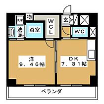 Ｃａｓｏｎｅ ａｓｓｏ  ｜ 愛知県名古屋市中区錦２丁目（賃貸マンション1LDK・2階・41.04㎡） その2