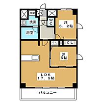 トレヴィ高岳  ｜ 愛知県名古屋市東区泉１丁目（賃貸マンション2LDK・13階・63.83㎡） その2