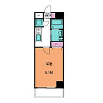 Ｐ－ＳＱＵＡＲＥ　Ｓｈｕｍｏｋｕ　III  ｜ 愛知県名古屋市東区橦木町３丁目（賃貸マンション1K・2階・27.63㎡） その2