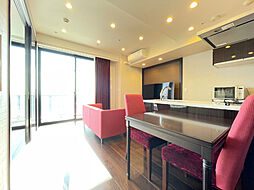 栄タワーヒルズ 6階1LDKのリビング/ダイニング