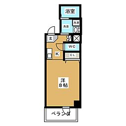サン・錦本町ビル ワンルームの間取図画像