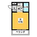 チサンマンション桜通久屋A棟6階4.5万円