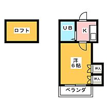 グランロジェ高畑  ｜ 愛知県名古屋市中川区中島新町１丁目（賃貸アパート1K・2階・16.50㎡） その2