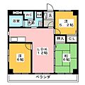 アンジェロ・パテオ2階6.8万円