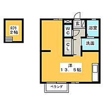 アークレシェンテ  ｜ 愛知県名古屋市中川区大当郎２丁目（賃貸アパート1R・2階・35.30㎡） その2