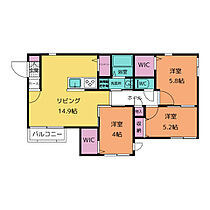 ヴェルフォーレ中花 201 ｜ 愛知県名古屋市中川区中花町197番（賃貸アパート3LDK・2階・77.37㎡） その2