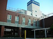 病院「富田病院まで430m」
