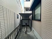 駐輪場です