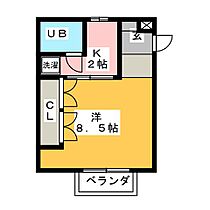 アップルハイランド  ｜ 愛知県名古屋市中川区中島新町２丁目（賃貸アパート1K・1階・26.10㎡） その2