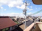 ベランダからの風景です。