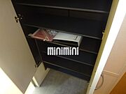 靴箱あります