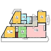 ラフォーレ八事表山  ｜ 愛知県名古屋市天白区表山３丁目（賃貸マンション4LDK・2階・108.78㎡） その2