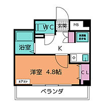 プロクシースクエア山ノ手  ｜ 愛知県名古屋市昭和区妙見町（賃貸マンション1K・4階・20.22㎡） その2