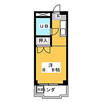 カルボンヌ音聞山  ｜ 愛知県名古屋市天白区音聞山（賃貸マンション1R・1階・20.92㎡） その2