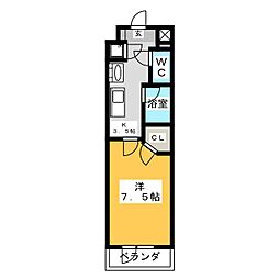 間取図画像 1K
