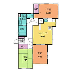 間取図画像 3LDK