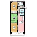 ファミール元八事3階5.9万円