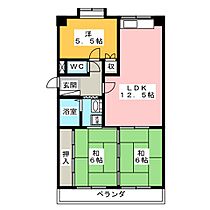 ヴィラ滝川  ｜ 愛知県名古屋市昭和区滝川町（賃貸マンション3LDK・3階・62.80㎡） その2