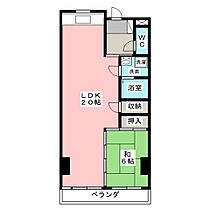 ティアラ山里  ｜ 愛知県名古屋市昭和区山里町（賃貸マンション1LDK・5階・61.05㎡） その2