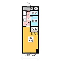 セントラルハイツ滝川  ｜ 愛知県名古屋市昭和区滝川町（賃貸マンション1K・2階・21.60㎡） その2