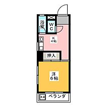 都ハイツ  ｜ 愛知県名古屋市昭和区檀溪通３丁目（賃貸マンション1K・3階・21.87㎡） その2