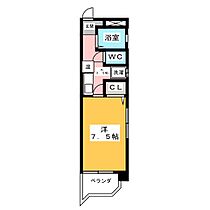 パンプキンクラブ　北棟  ｜ 愛知県名古屋市昭和区隼人町（賃貸マンション1K・2階・24.75㎡） その2