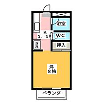 ラフォーレ駒方　A棟  ｜ 愛知県名古屋市昭和区駒方町２丁目（賃貸アパート1R・1階・26.50㎡） その2